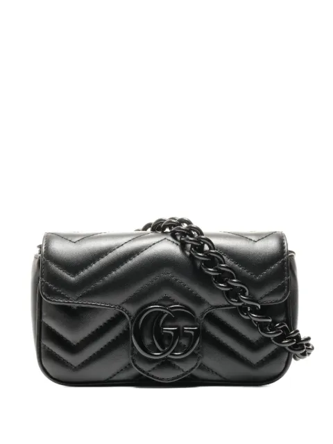 Gucci Pre-Owned 2015-2025 Chevron chain shoulder bag