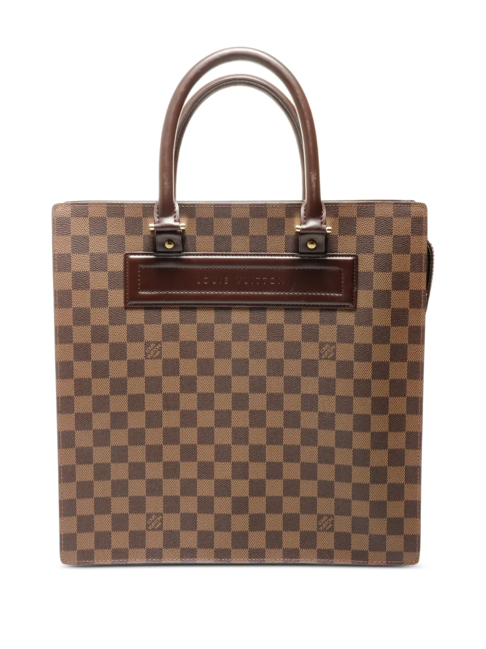 Louis Vuitton Pre-Owned 2001 Damier Venice GM top handle handbag - Marrone