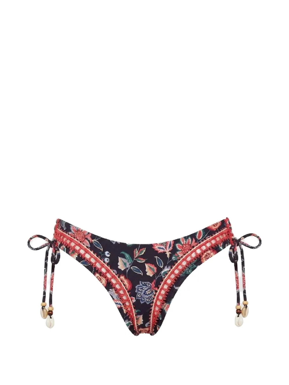 Del Maar Slip bikini a fiori - Blu