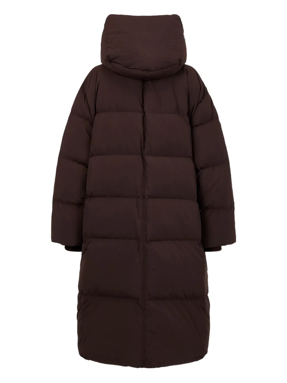  Tomboy Single-breasted Puffer Jacket - Brown 