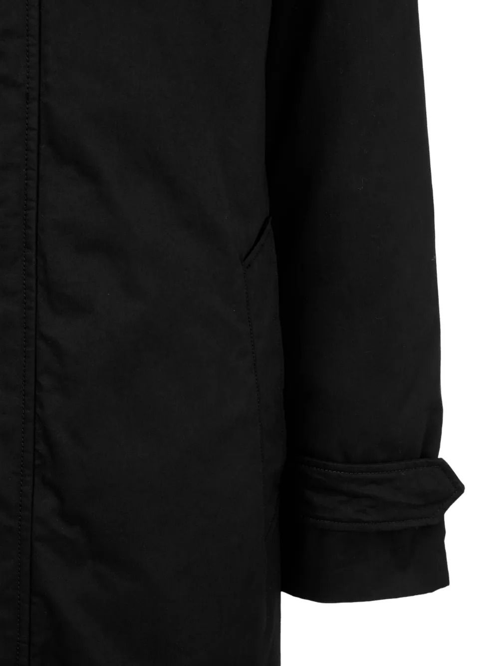TOMBOY Jack met ribfluwelen kraag Zwart