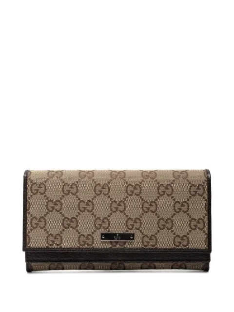Gucci Pre-Owned portefeuille en toile (2000-2015)