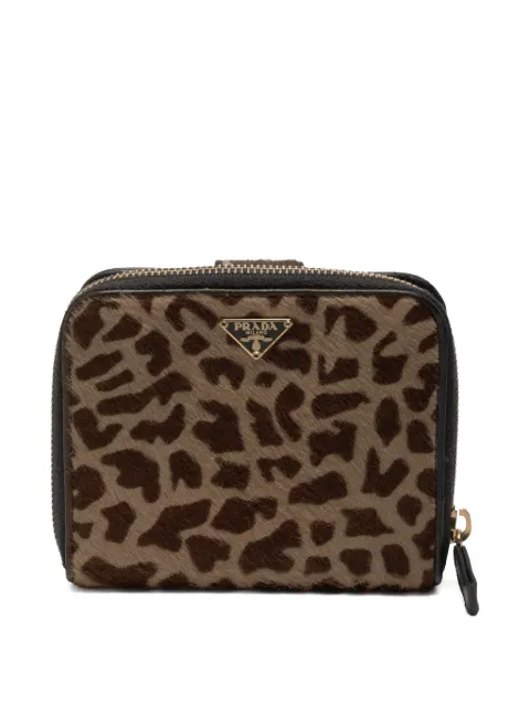 Prada Pre-Owned 2000s calf hair wallet