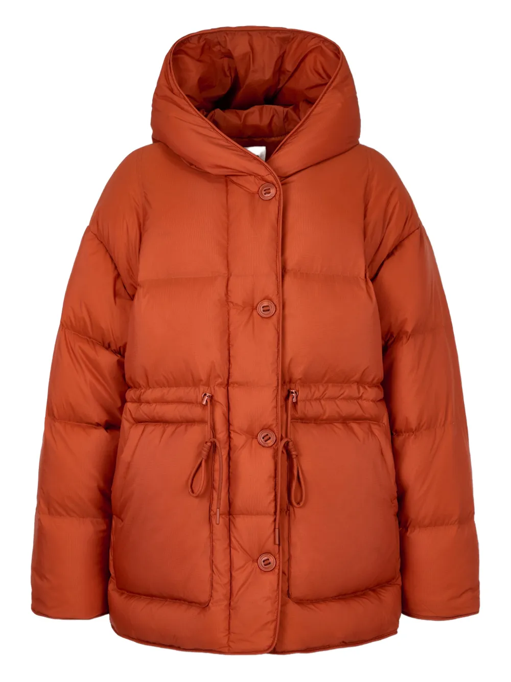 TOMBOY hooded drawstring jacket - Orange
