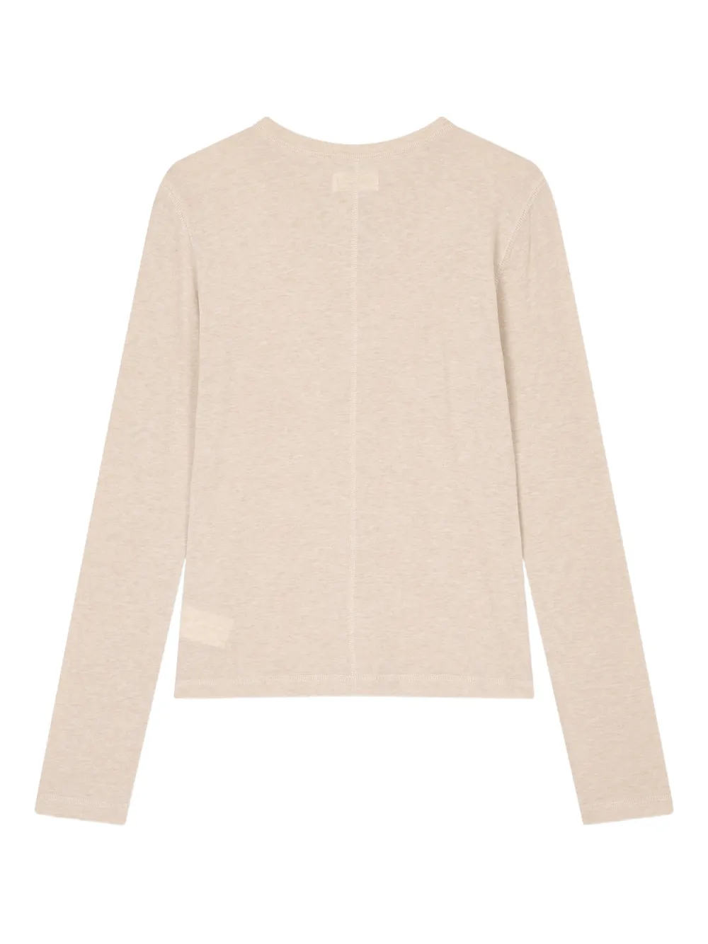 TOMBOY snap-button henley top - Beige