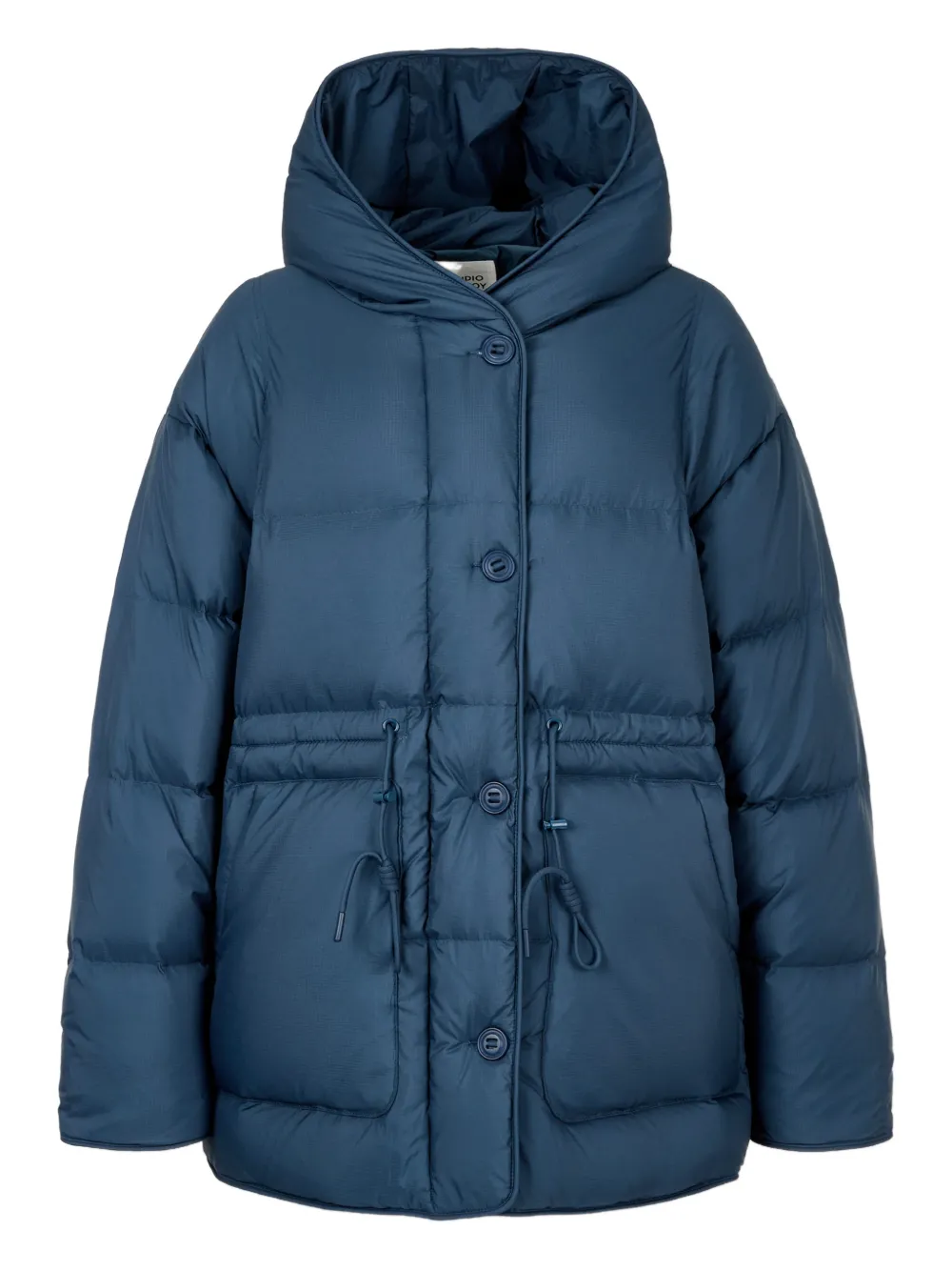 TOMBOY hooded drawstring jacket - Blau