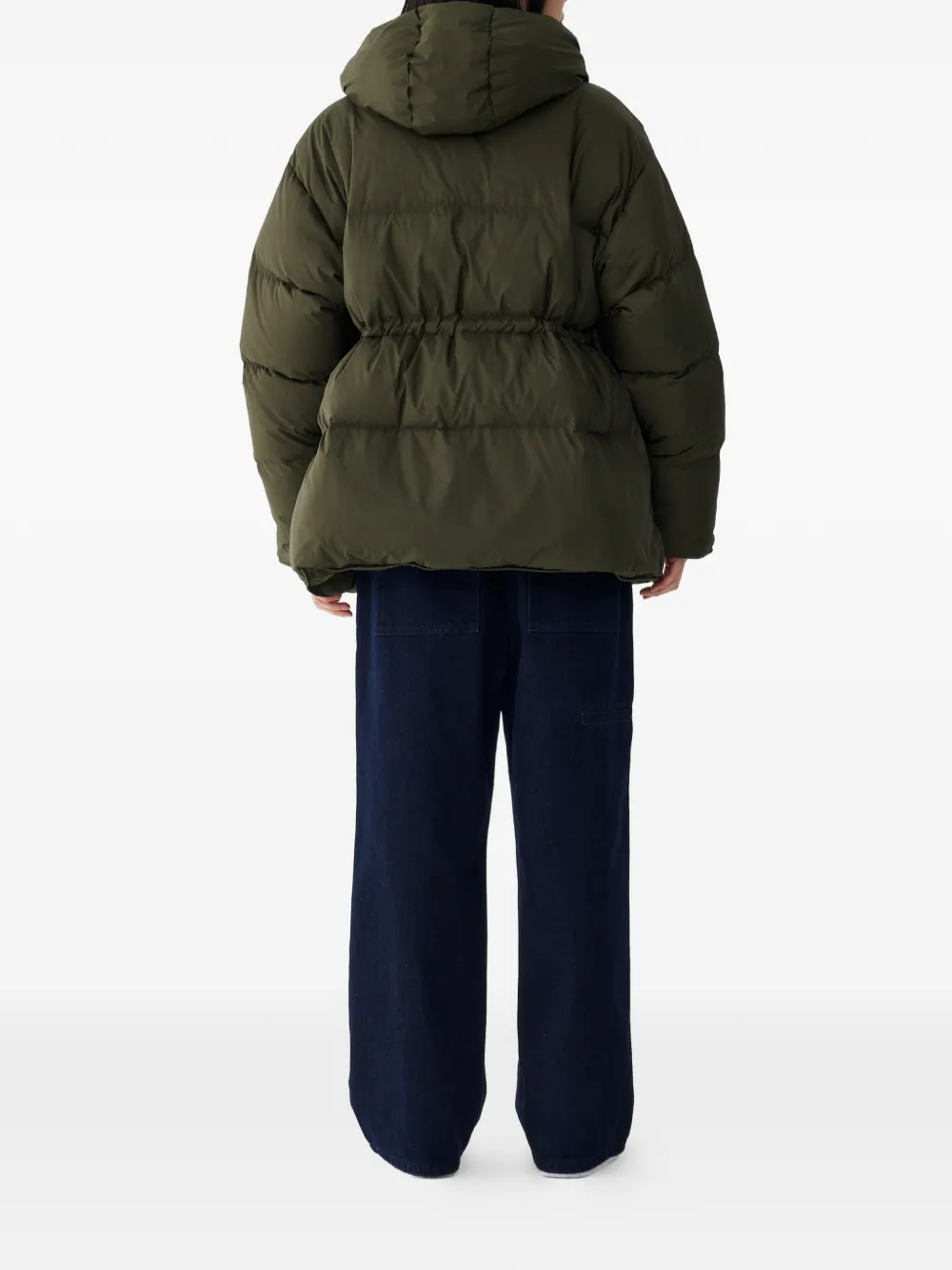 Tomboy Plumífero Con Capucha - Verde 