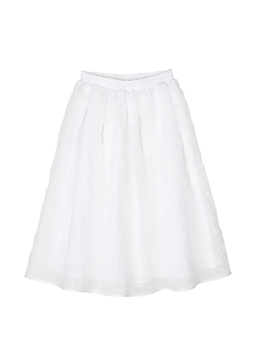 Cecilie Bahnsen Mala white midi skirt - Bianco