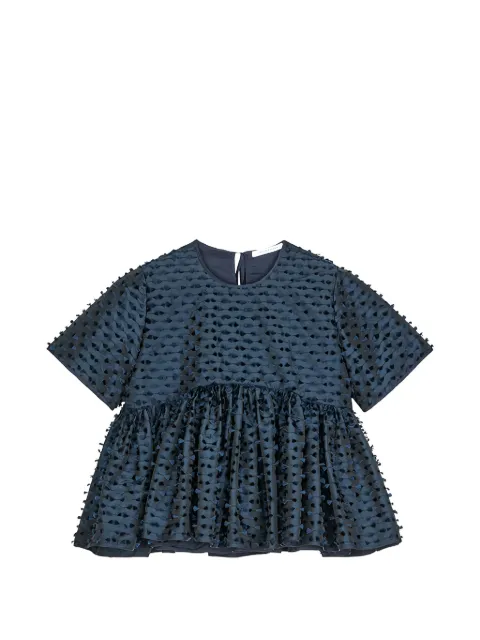 Cecilie Bahnsen Casandra fil-coupé blouse