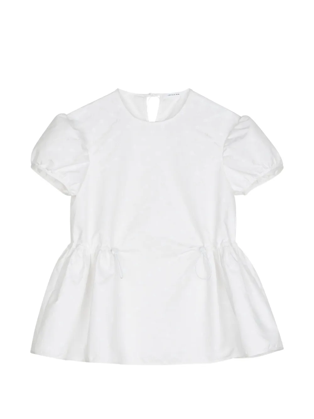 Cecilie Bahnsen Chiara white blouse - Bianco