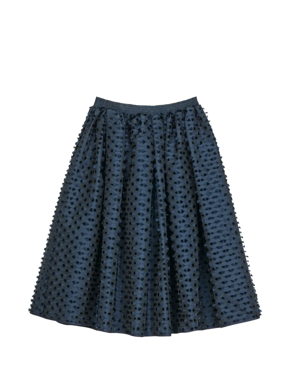 Cecilie Bahnsen Mala fil-coup&eacute; skirt - Blauw