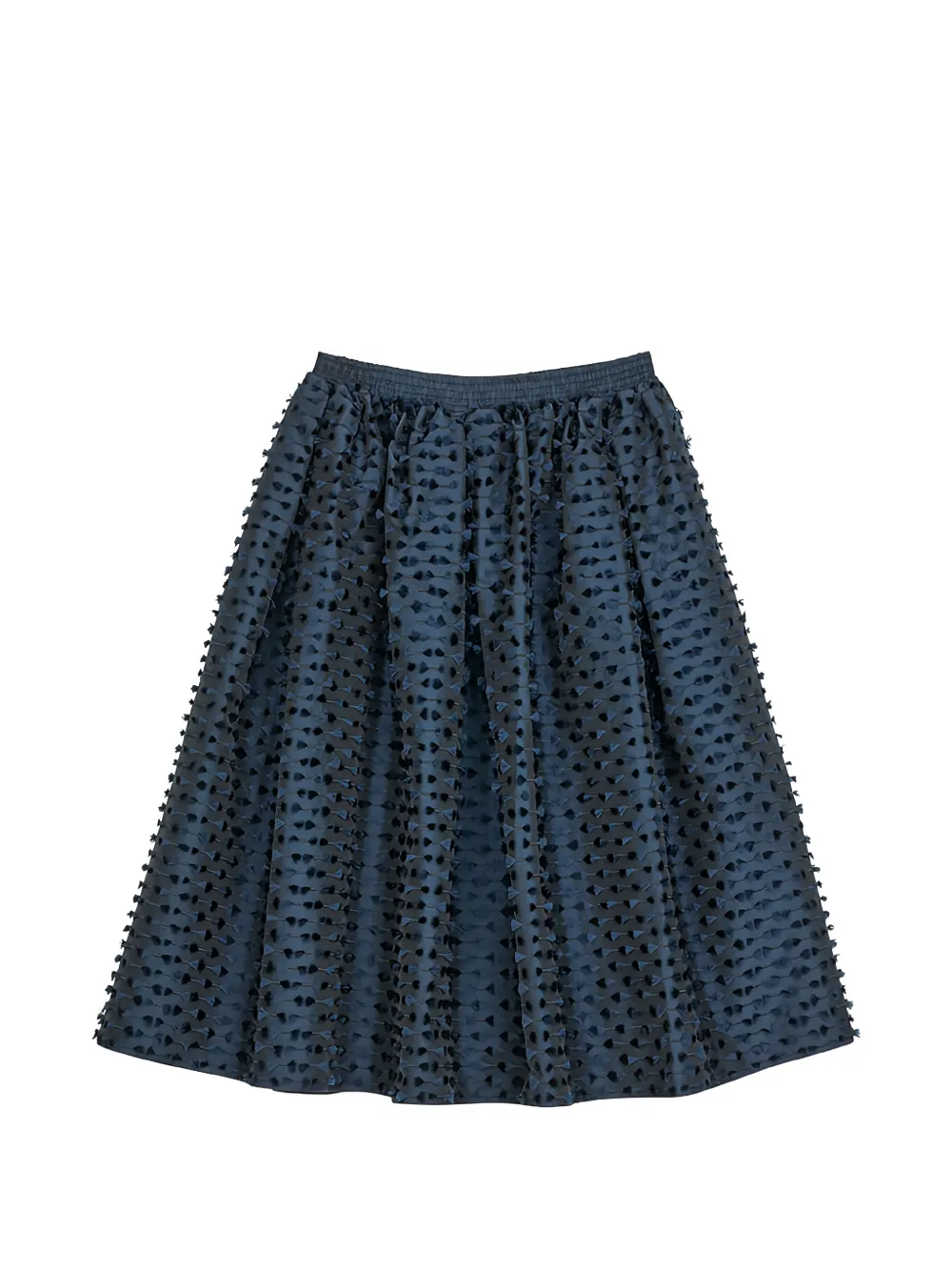 Cecilie Bahnsen Mala fil-coupé skirt - Blu