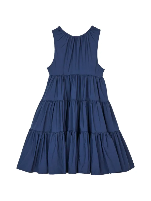 cecilie bahnsen blue dress Crinkled Tiered | Color:Black/Turq Everyday Essentials:Everyday Essentials Featuring fully adjustable shoulder Simple. Elegant. Timeless. 🖤✨