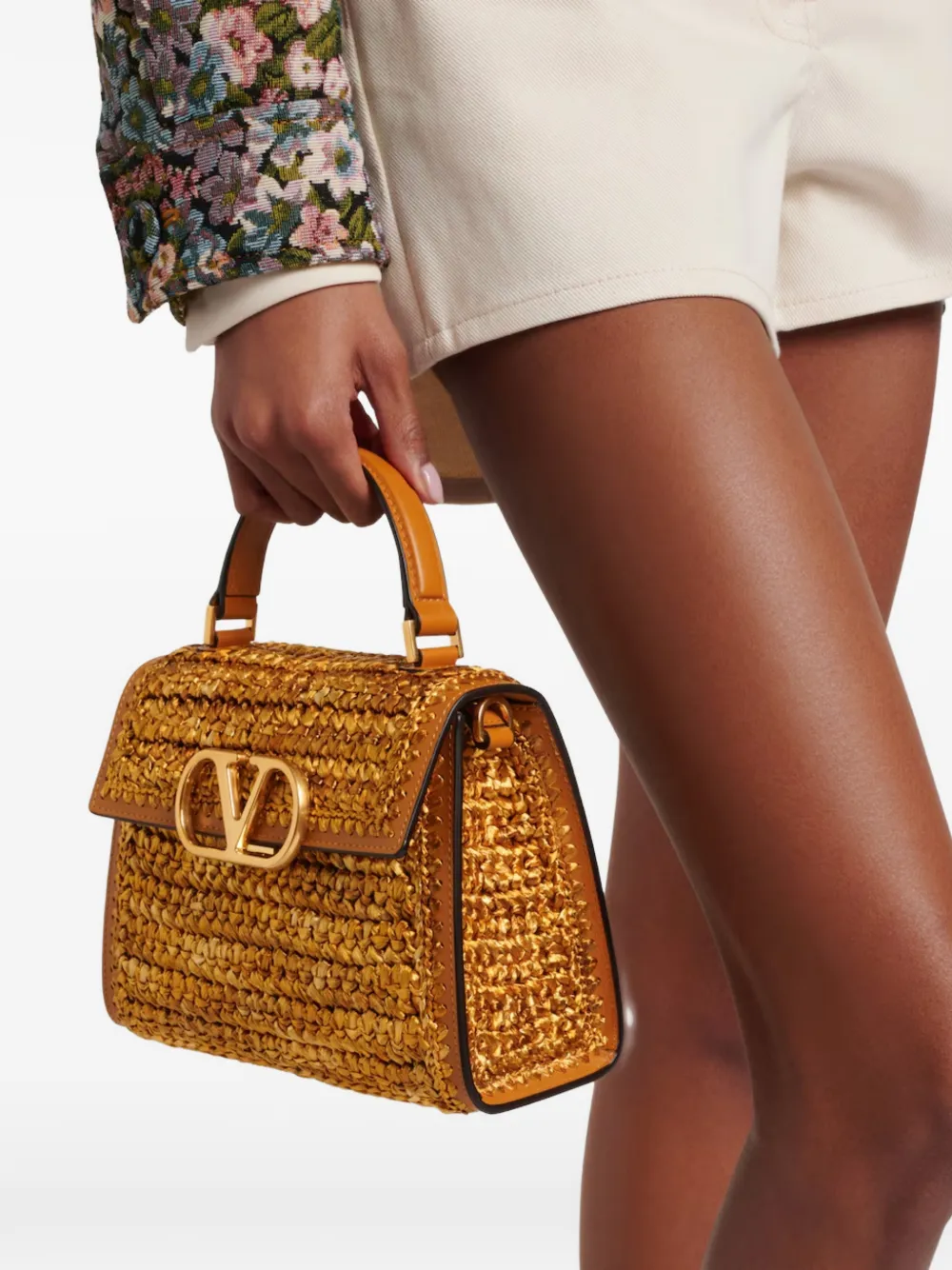 Valentino Garavani Kleine Vsling handtas Goud