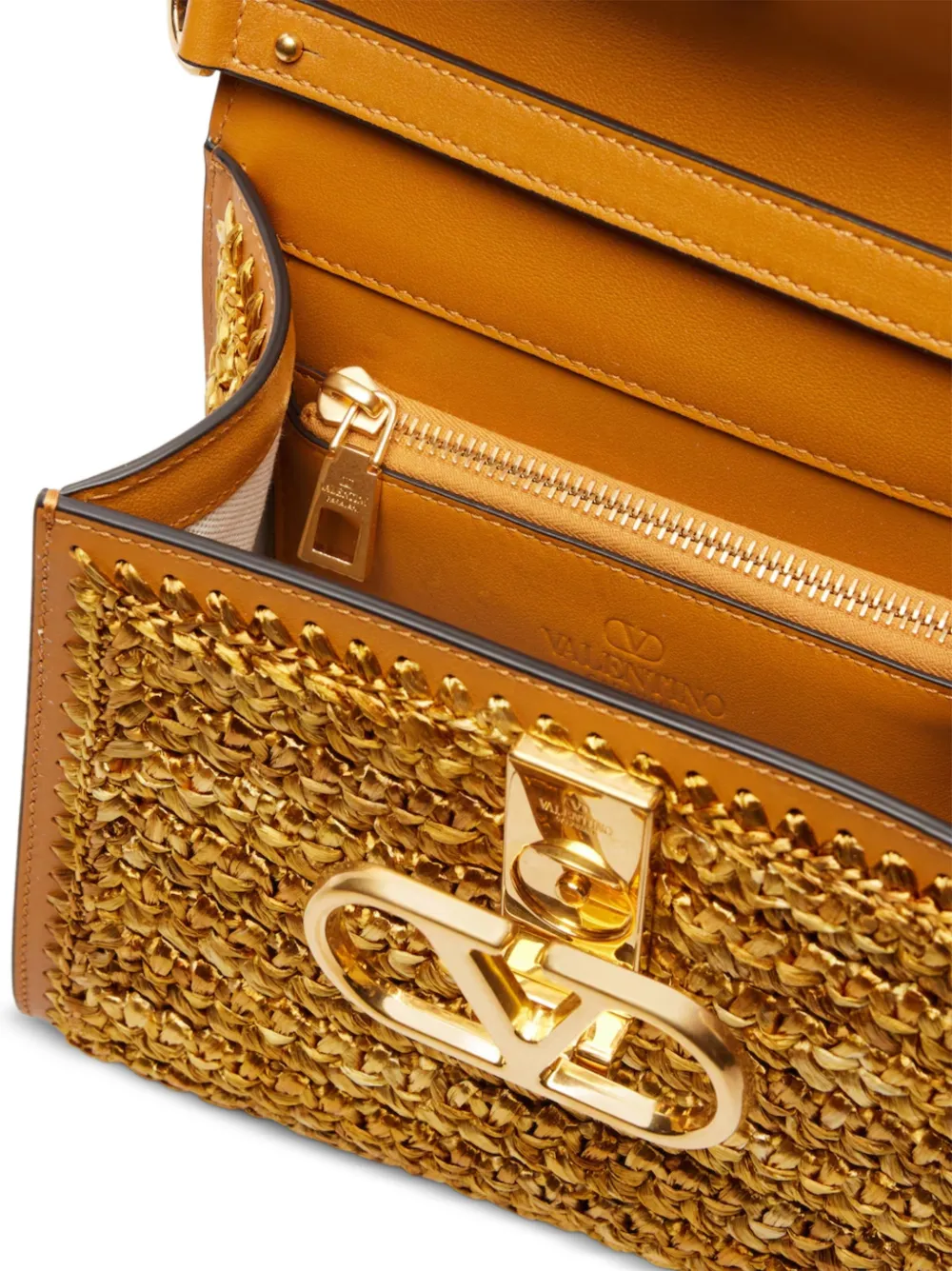 Valentino Garavani Kleine Vsling handtas Goud