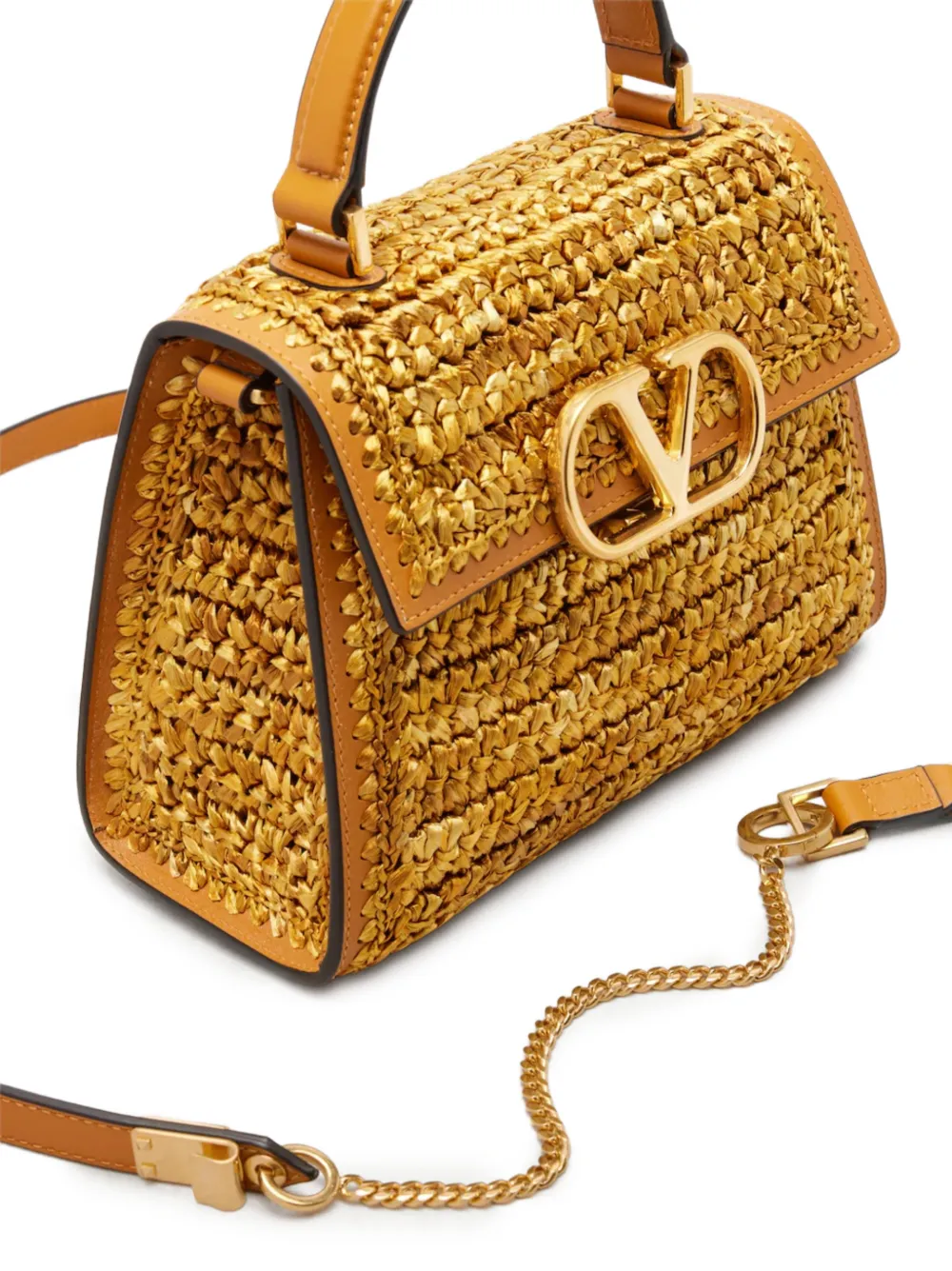 Valentino Garavani Kleine Vsling handtas Goud