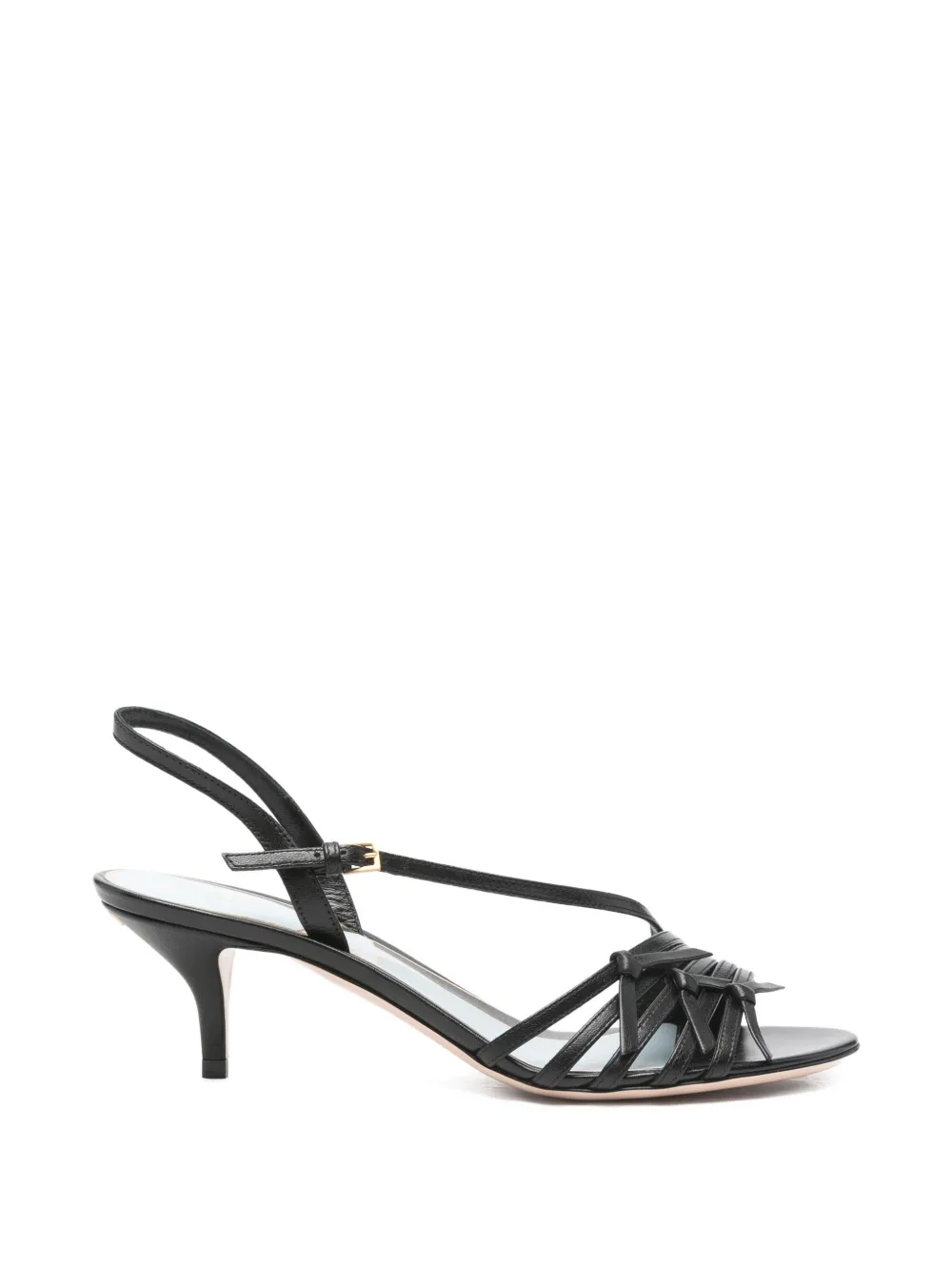 Valentino Garavani Nodine sandalen met strikbandjes Zwart