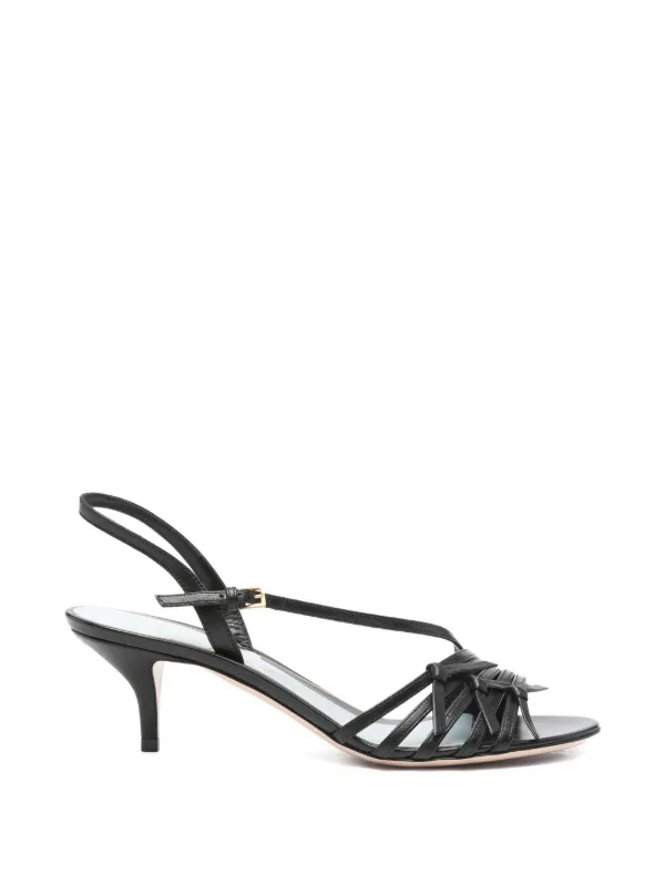 Valentino Garavani Nodine Bow-straps Sandals in Black