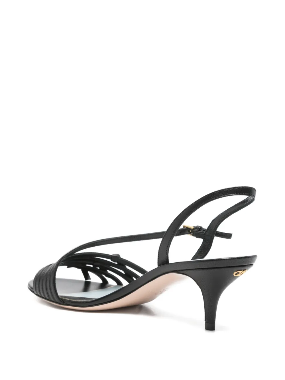 Valentino Garavani Nodine sandalen met strikbandjes Zwart