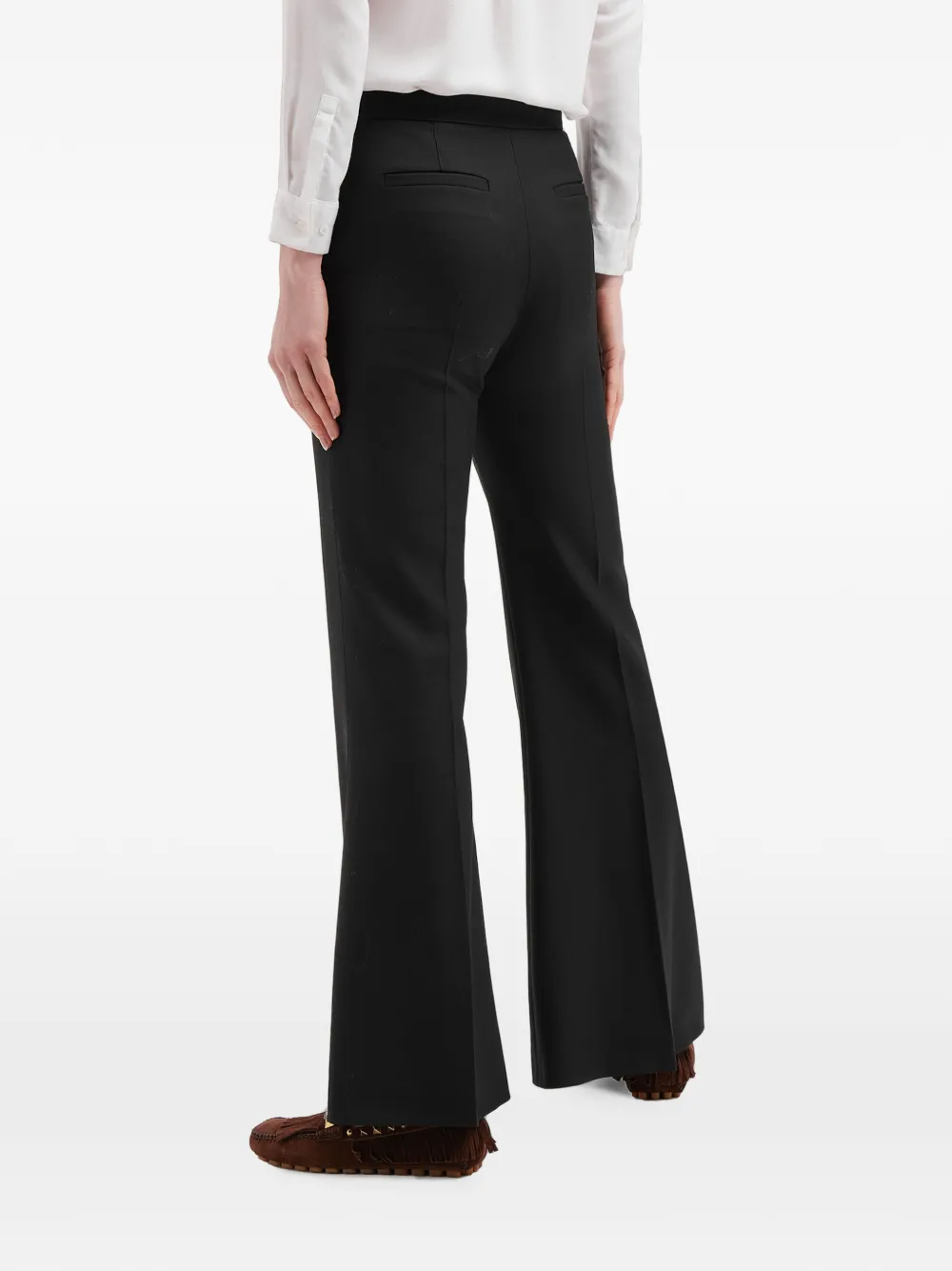 Valentino Garavani Flared broek Zwart