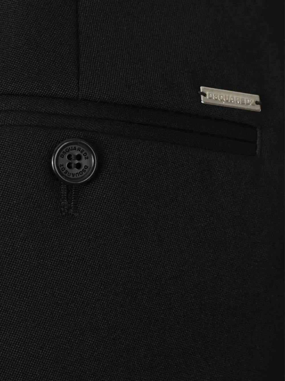 DSQUARED2 Broek met zakken Zwart