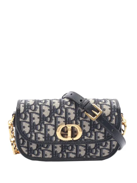 Christian Dior Pre-Owned 2010-2025 Oblique Jacquard Canvas 30 Montaigne Avenue Bag crossbody bag