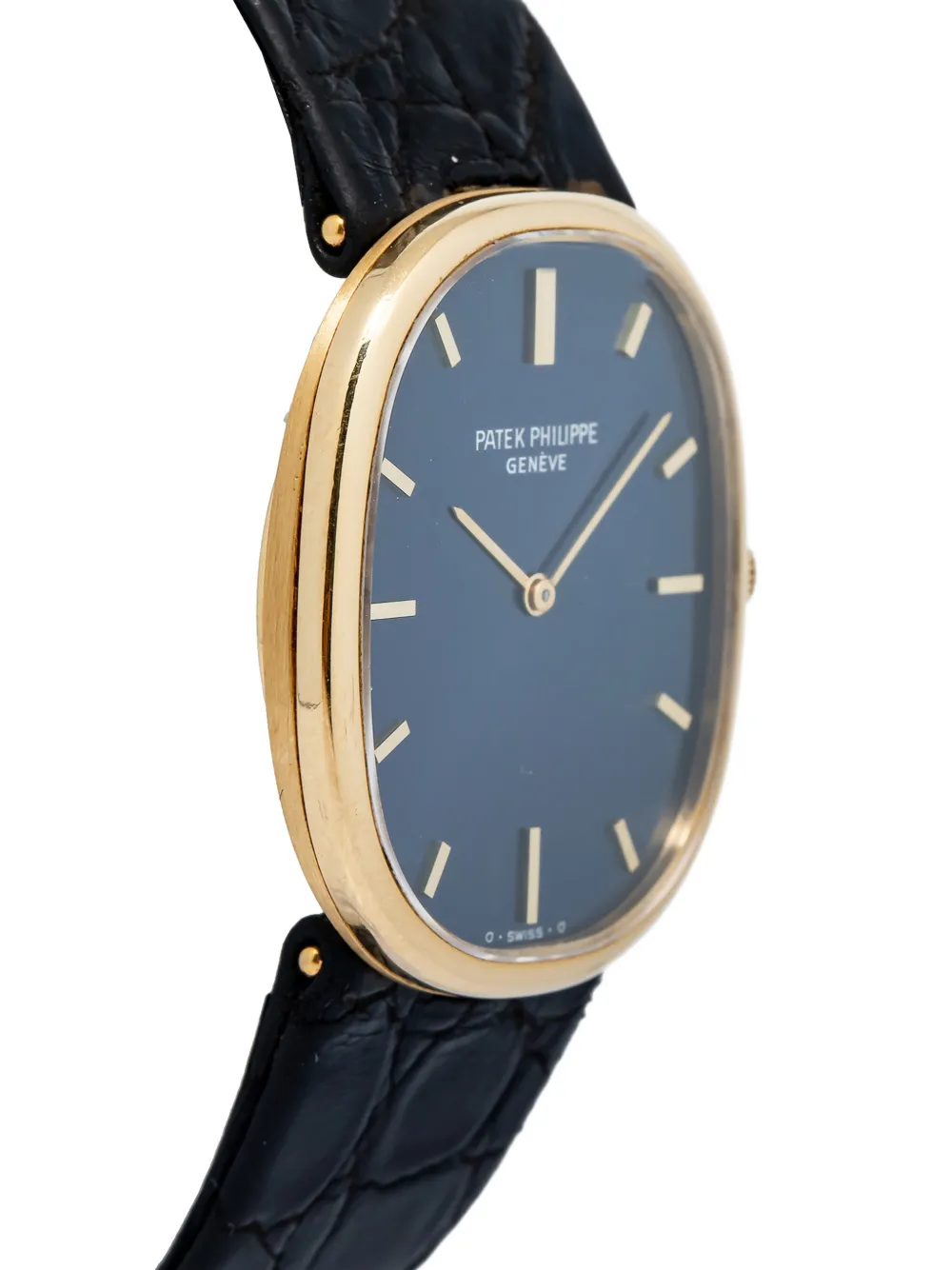 Patek Philippe Pre-owned Golden Ellipse 27mm Watch in Blue, view 5