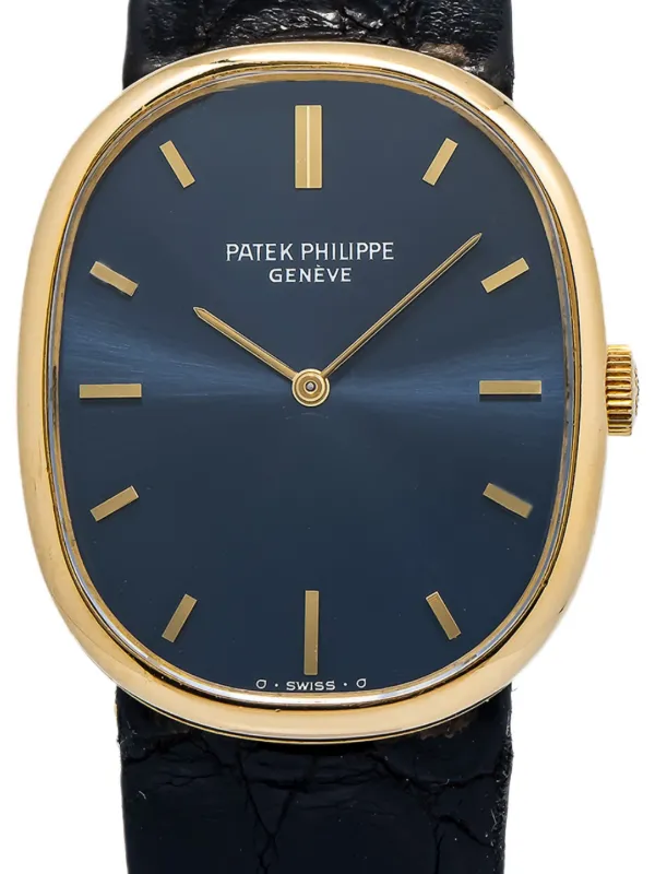 Patek Philippe Pre-Owned ゴールデン エリプス 27mm 腕時計 | ブルー
