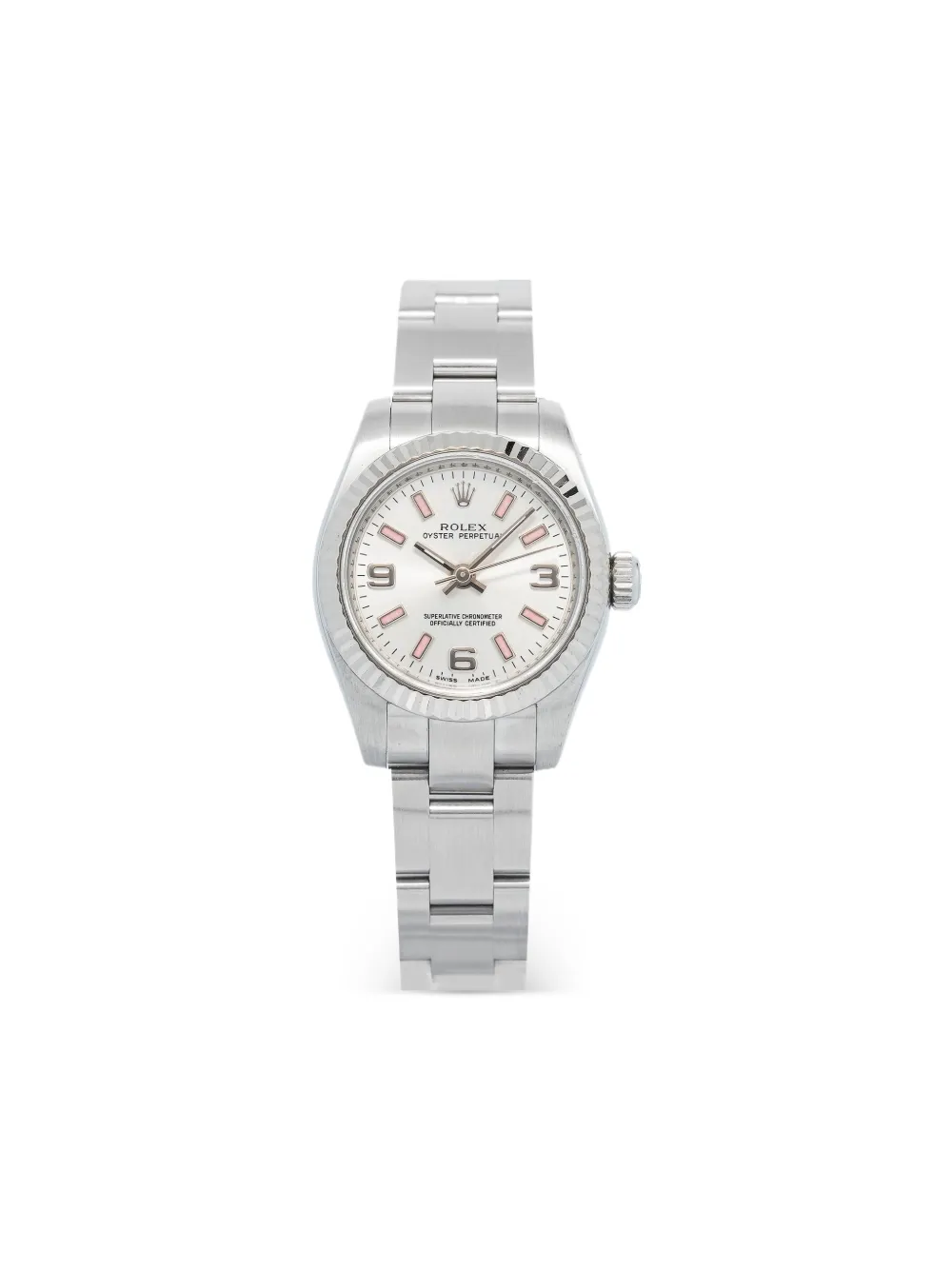 Rolex Oyster Perpetual Armbanduhr - Weiß