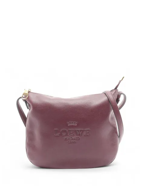 Loewe Pre-Owned 2010-2025 Leather Heritage shoulder bag