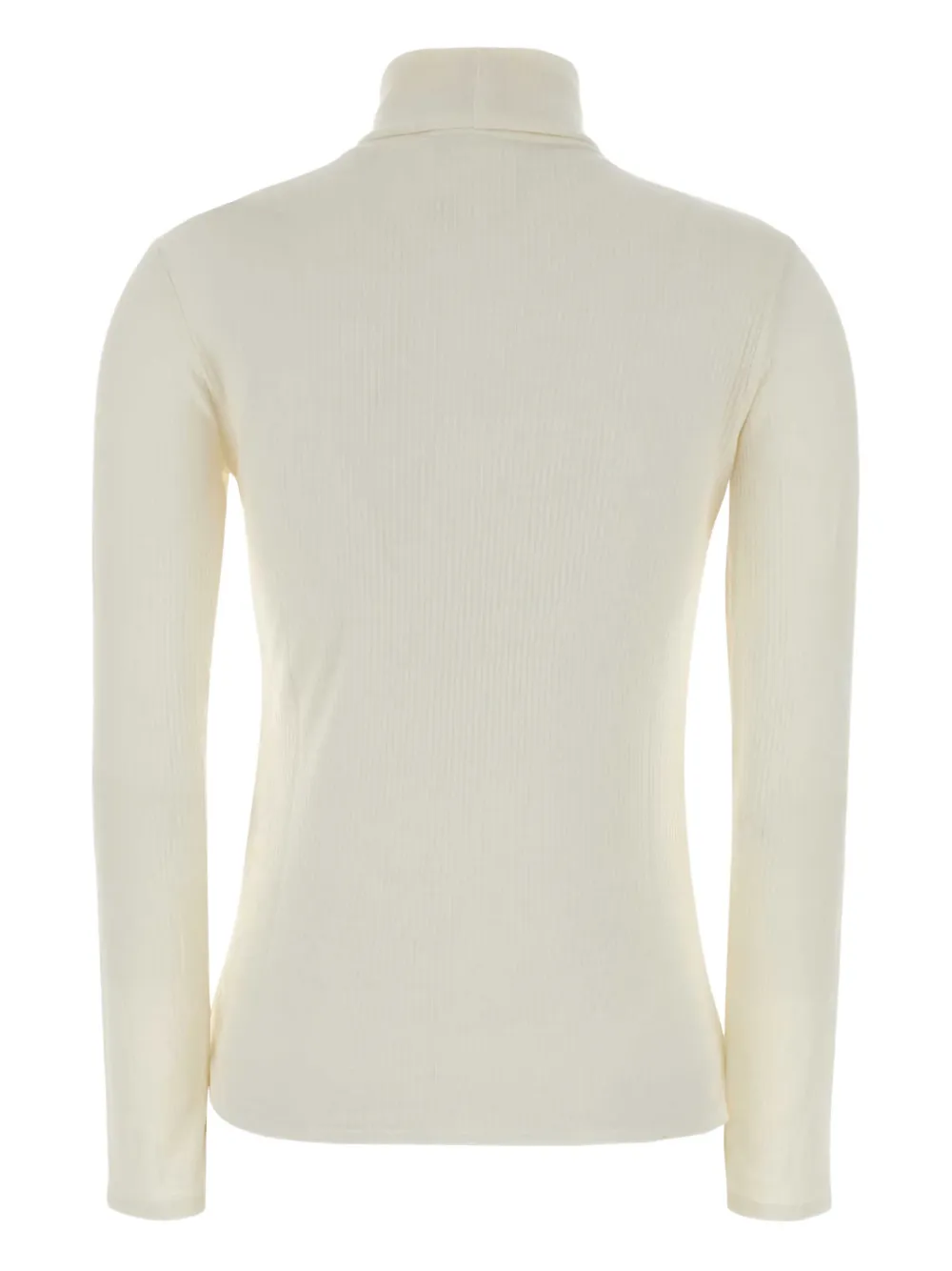 LouLou de Saison Gallinara geribbelde top met col Beige