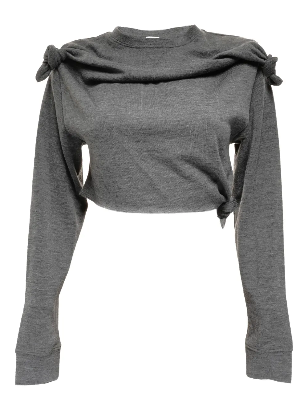 Loewe Pre-Owned 2015-2025 Anagram long-sleeve top - Grigio