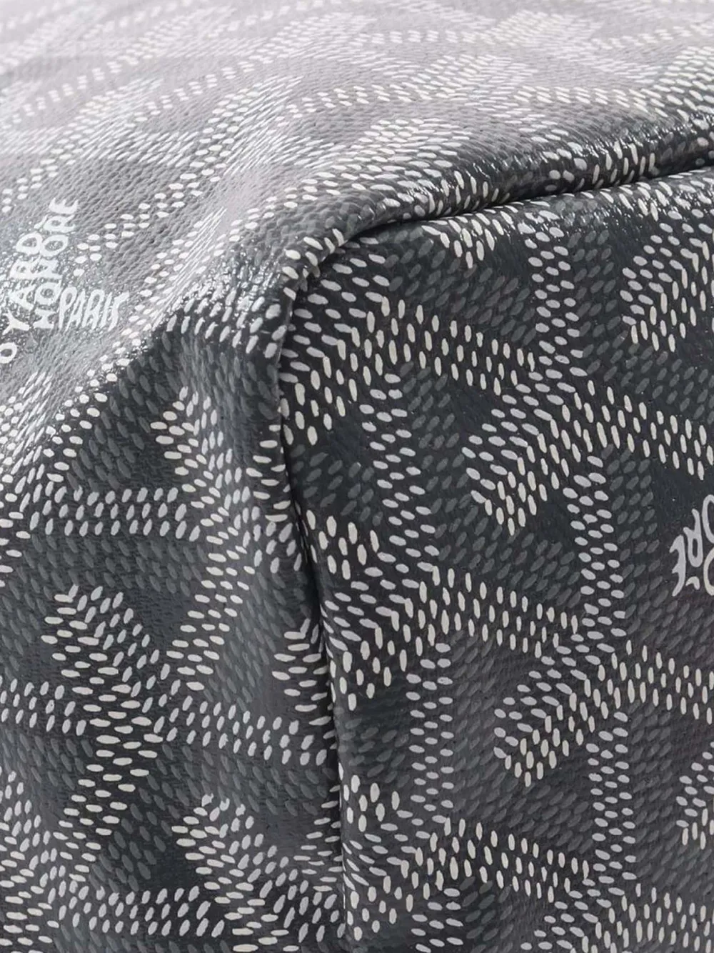 Pre-owned Goyard 2010-2025 Ine Saint Louis Pm Tote Bag In Gray