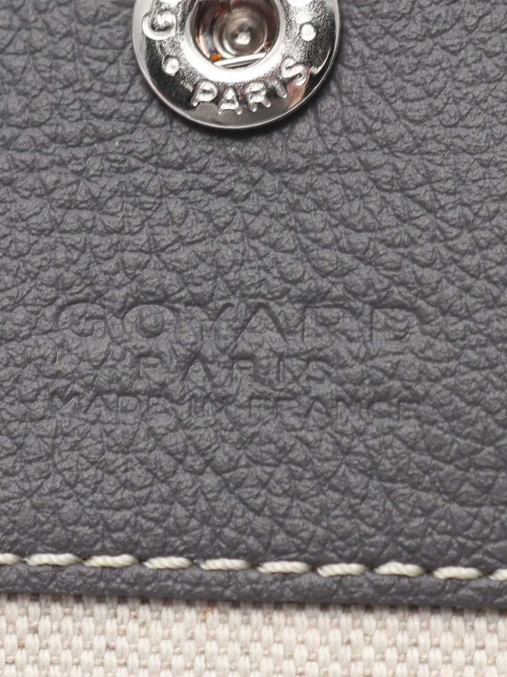 Pre-owned Goyard 2010-2025 Ine Saint Louis Pm Tote Bag In Gray