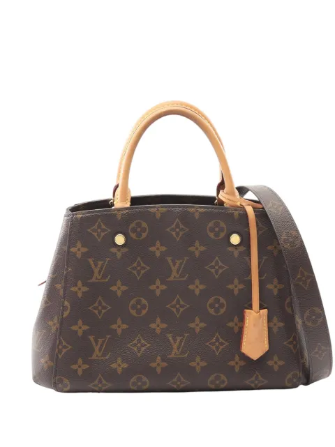 Louis Vuitton Pre-Owned 2020 Monogram Montaigne BB satchel