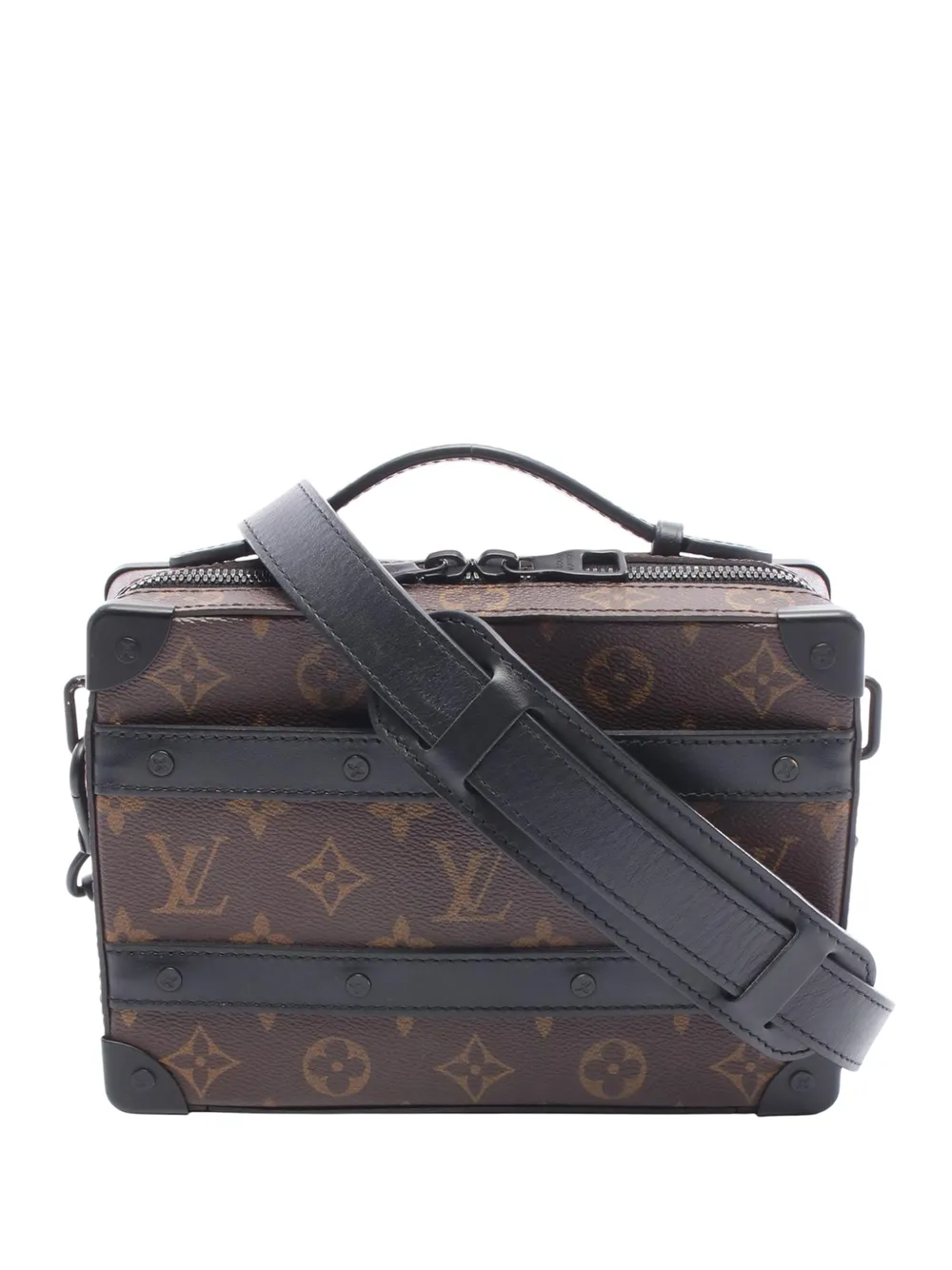 Louis Vuitton Pre-Owned sac à main monogrammé Macassar Handle Soft Trunk (2021-2025) | marron | Image 1