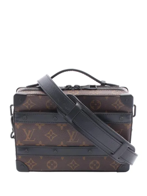Louis Vuitton Pre-Owned bolsa satchel Monogram Macassar Handle Soft Trunk 2021-2025