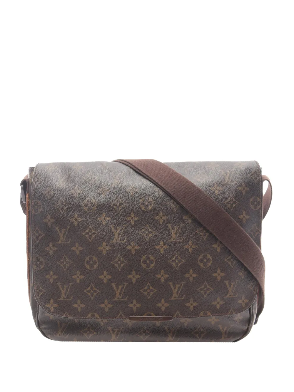 Louis Vuitton Pre-Owned Borsa a tracolla Beaubourg Messenger MM con monogramma 2009 - Marrone