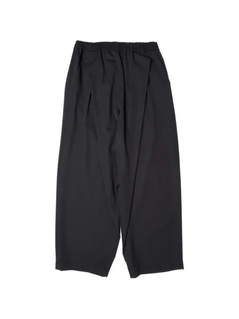 Yoshiokubo pleated wide-leg trousers