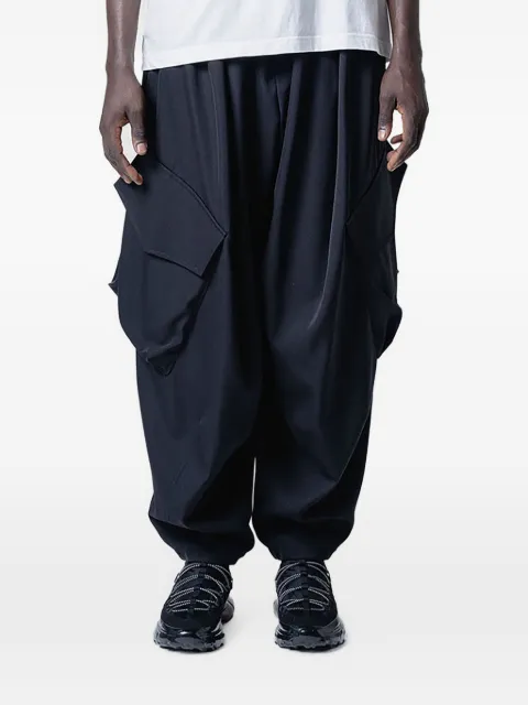Yoshiokubo pleated cargo pants