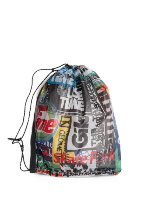 Supreme x Jordan Drawstring Backpack | Black | FARFETCH