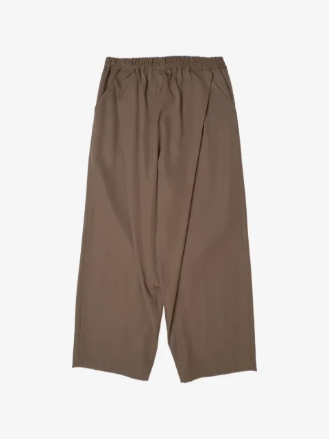 Yoshiokubo pantalones anchos con pinzas
