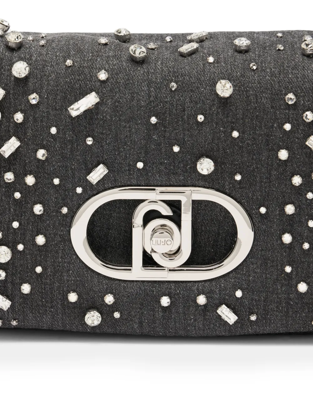Quilted Jewel Cross Body Bag