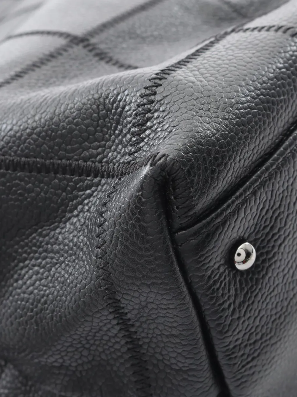 CHANEL Pre-Owned 2005-2006 Caviar Chocolate Bar tote bag | Estilos de archivo | Image 2