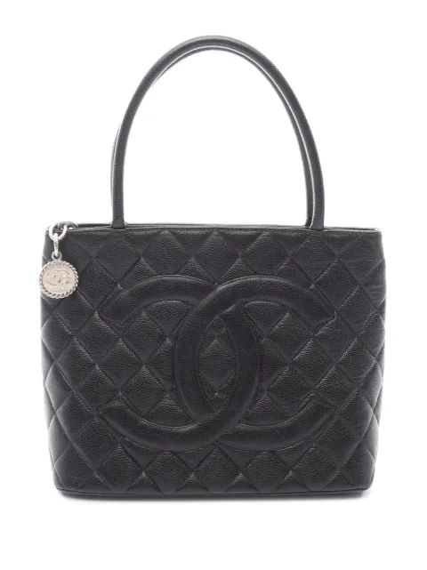 CHANEL Pre-Owned 2000-2002 Caviar Medallion tote bag