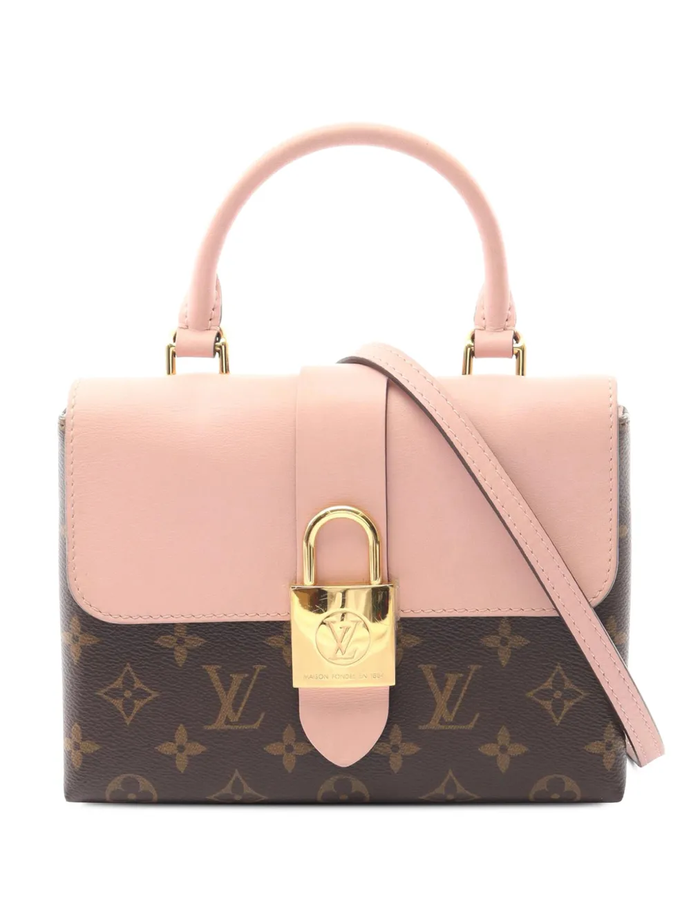Louis Vuitton Pre-Owned 2020 Monogram Locky BB satchel | Brown | Image 1