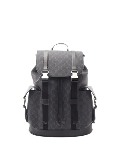 Gucci Pre-Owned 2016-2025 Large GG Supreme backpack