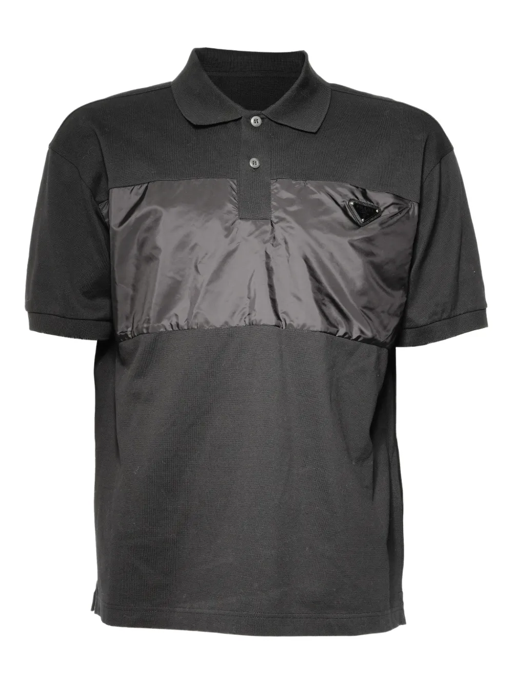 Prada Pre-Owned 2021 pique polo shirt - Nero