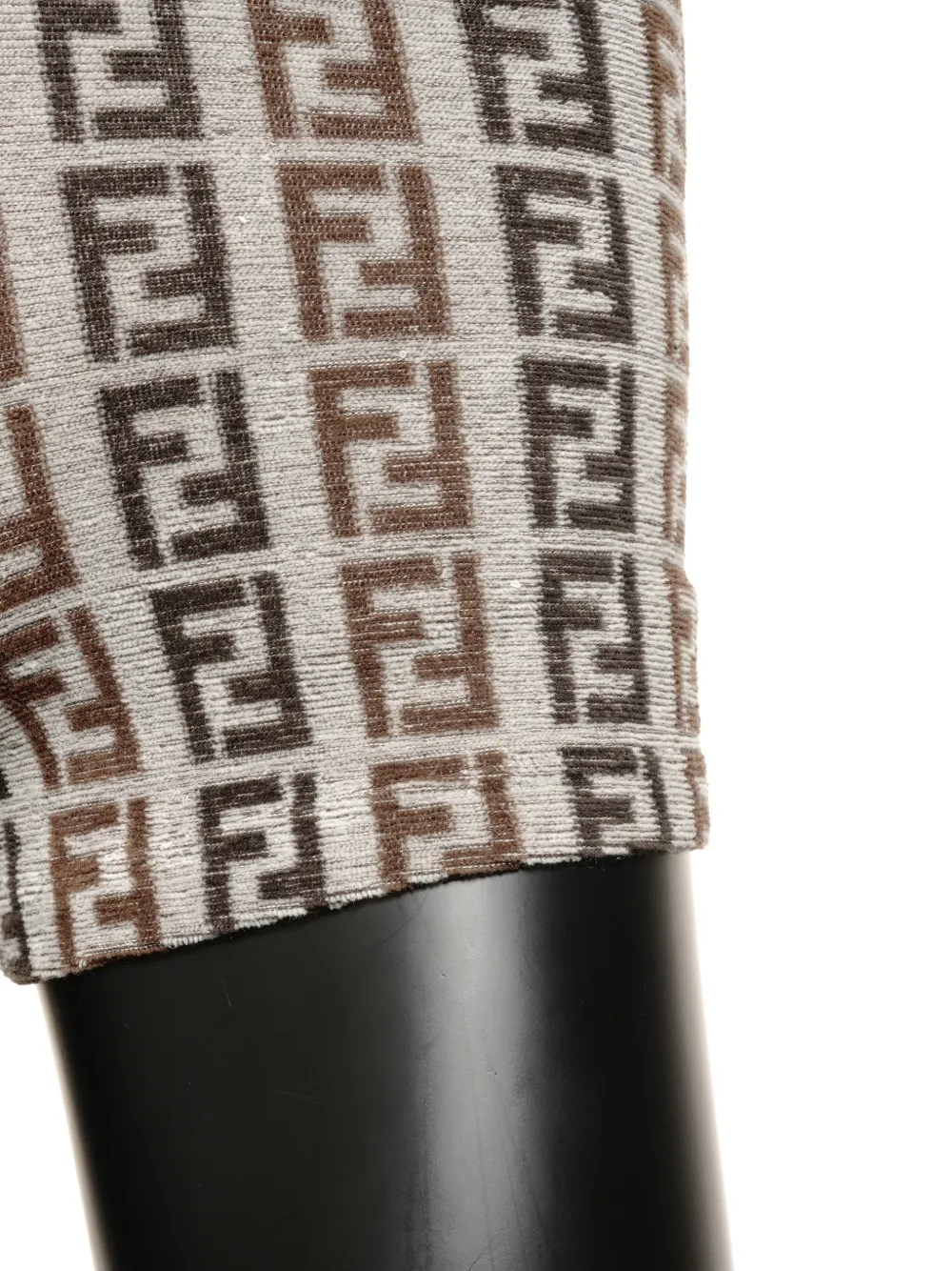 FENDI Pre-owned 1980-1990s Zucchino Shorts Set In Neutral