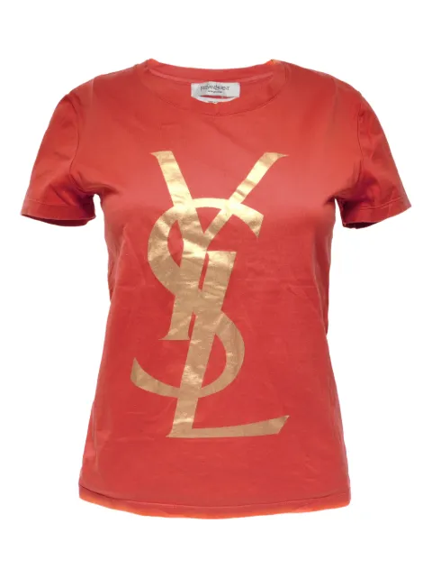 Saint Laurent Pre-Owned 2000s logo T-shirt